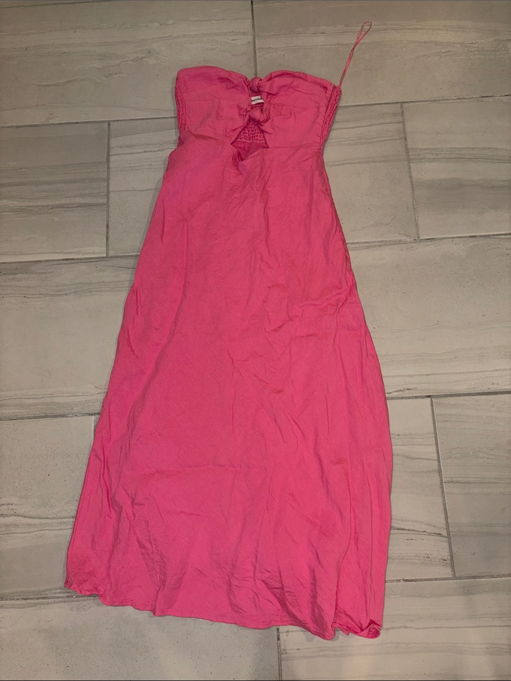 Perfect Stranger Pink Start over Midi Dress
